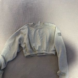 Alo cropped sweatshirt